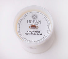 Load image into Gallery viewer, RA'S JOURNEY - Egyptian Musk & Sea Salt Luxe Candle