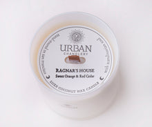 Load image into Gallery viewer, RAGNAR'S HOUSE - Sweet Orange & Red Cedar Luxe Candle