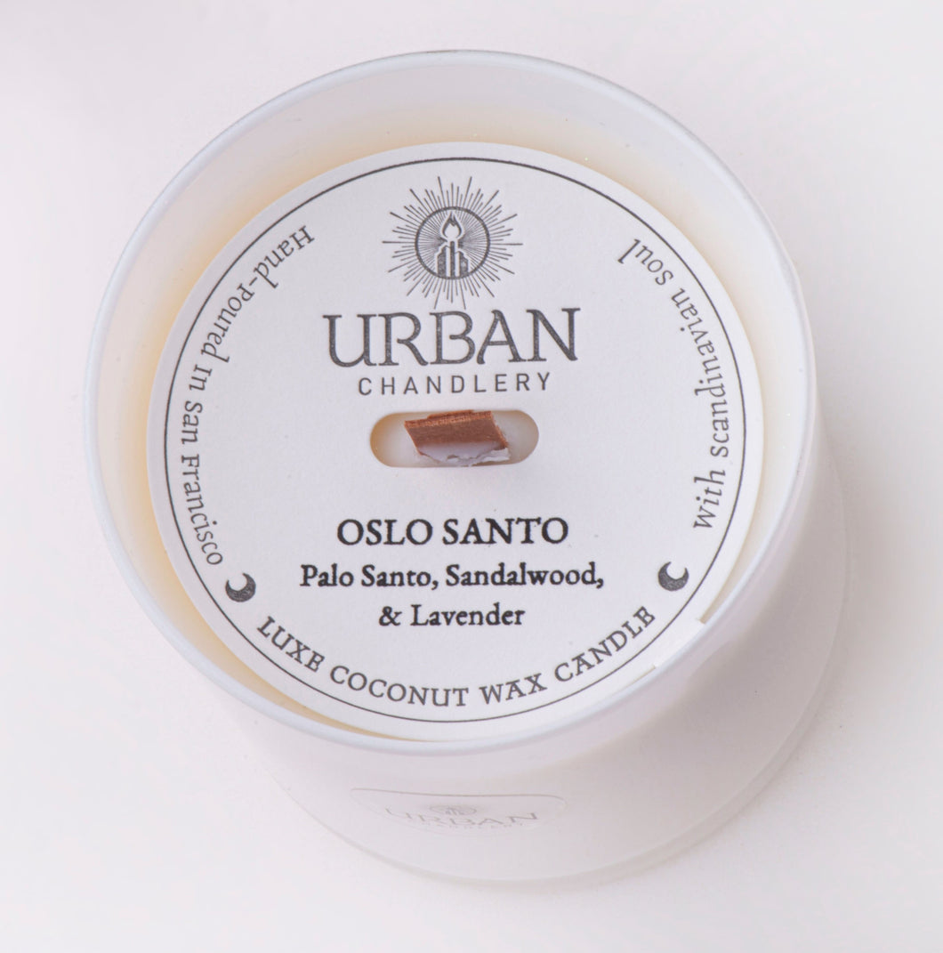 OSLO SANTO - Palo Santo, Sandalwood, & Lavender Luxe Candle