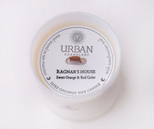 Load image into Gallery viewer, RAGNAR&#39;S HOUSE - Sweet Orange &amp; Red Cedar Luxe Candle
