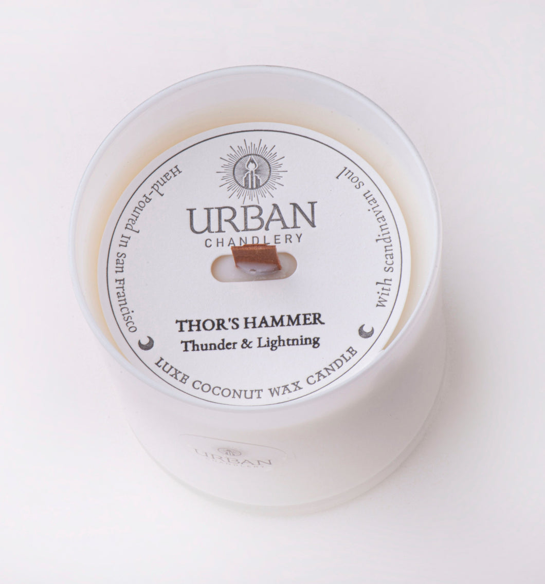 THOR'S HAMMER - Thunder & Lightning Luxe Candle